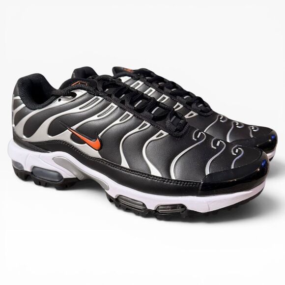 Nike Air Max Plus G Golf Black Metallic Silver Total Orange size 9.5 FZ4150-002 main image 7